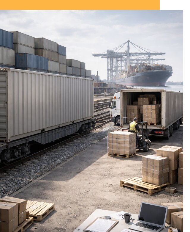 Мультимодальные перевозки грузов по миру от 49244 руб