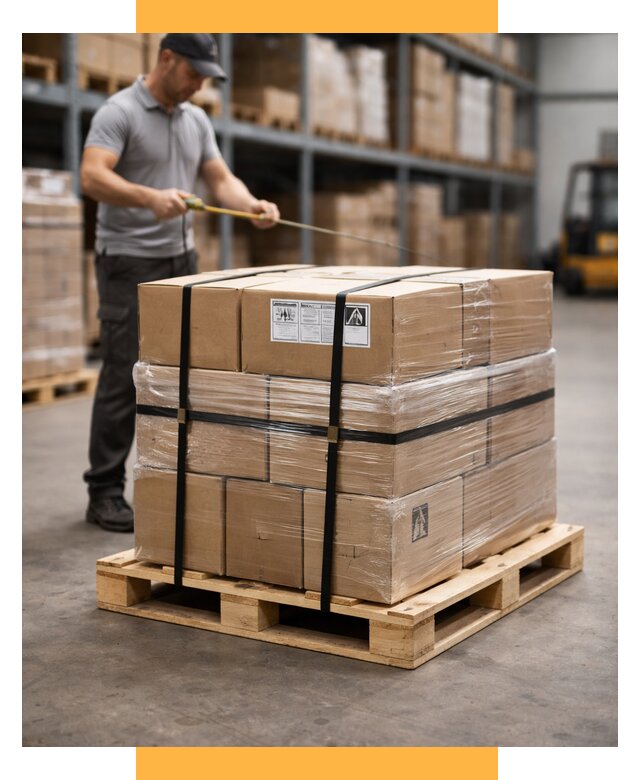 Упаковка и паллетирование грузов от 3830 р. | СетСервис-Вгн