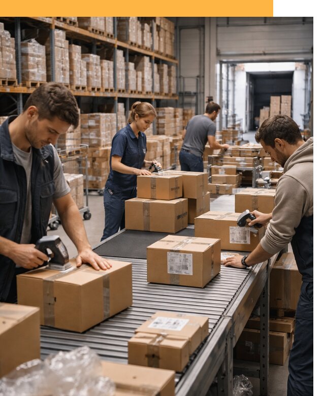 Доставка товаров для маркетплейсов от двери до склада от 8207