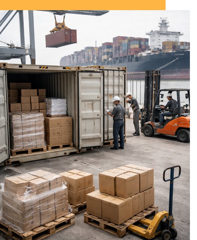 Контейнерные перевозки из Китая под ключ от 131316 руб/контейнер