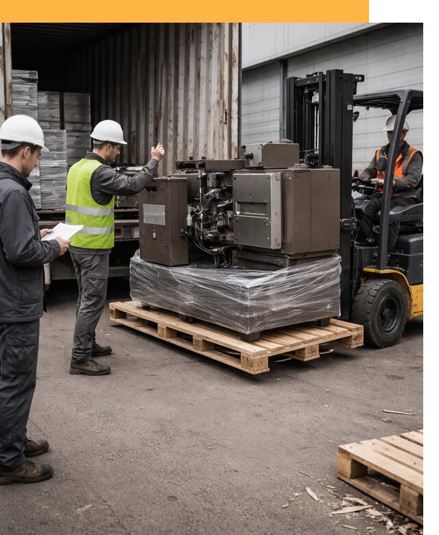 Доставка промышленного оборудования из Европы от 49244