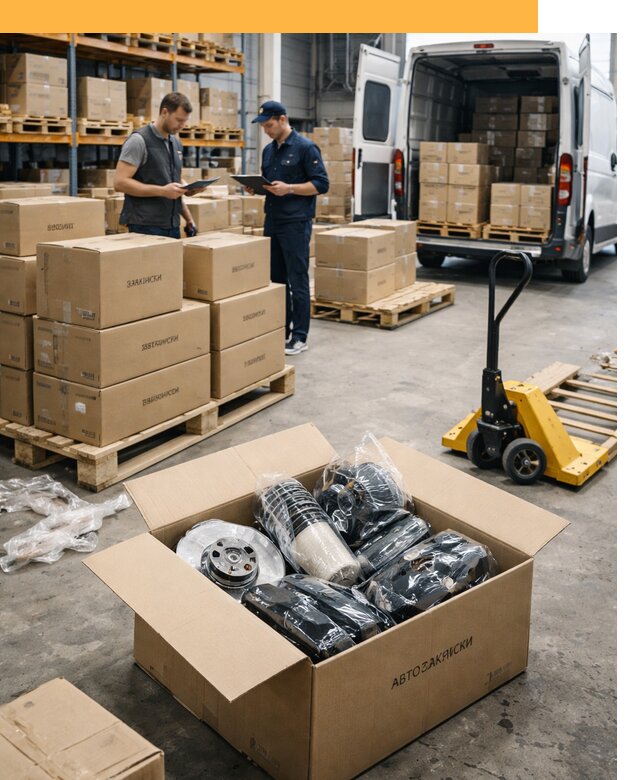Доставка автозапчастей из Европы от 13679 руб быстро и надёжно