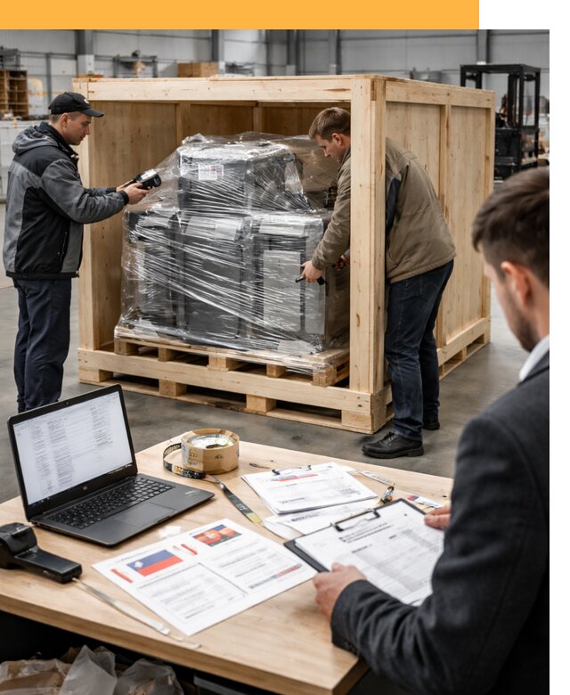 Доставка промышленного оборудования из США от 71130 руб