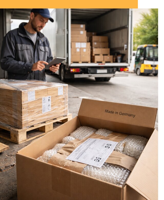 Доставка грузов из Германии от 49244 руб с таможенным оформлением