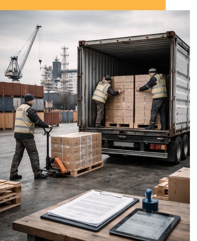 Доставка грузов из Латвии от 27358 руб, морская, авто, авиа