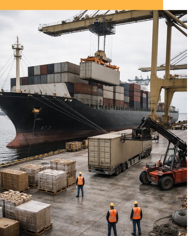 Морские перевозки из Индии: доставка FCL/LCL, таможня от 131316