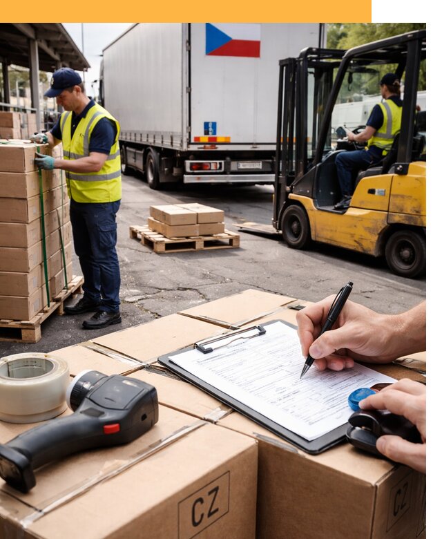 Доставка грузов в Чехию от 38301 руб, международные перевозки