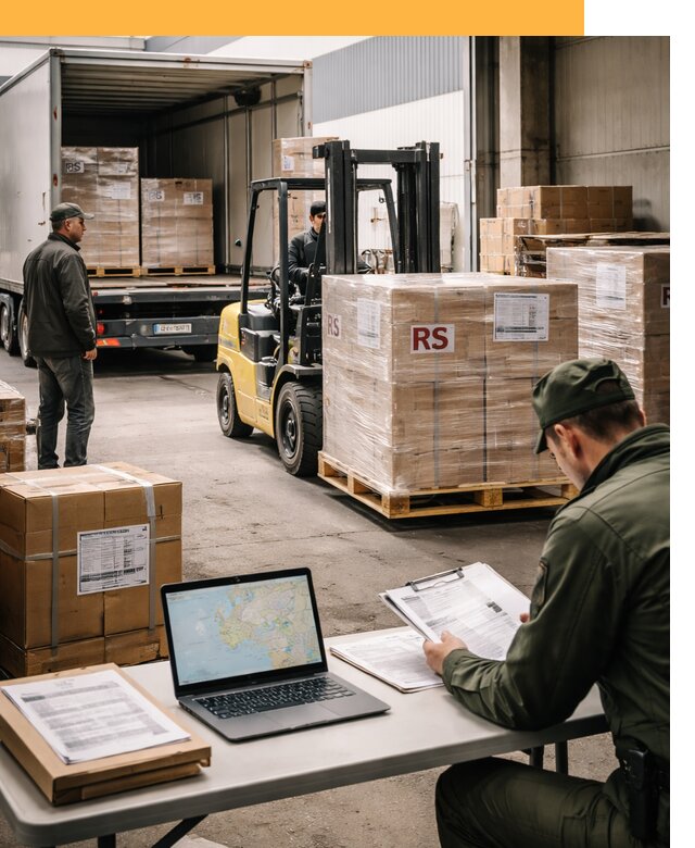 Доставка грузов в Сербию от 49244 руб, международные перевозки