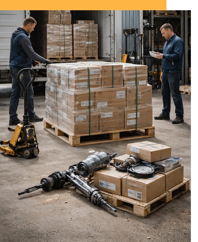 Международная перевозка автозапчастей по миру от 4924 руб