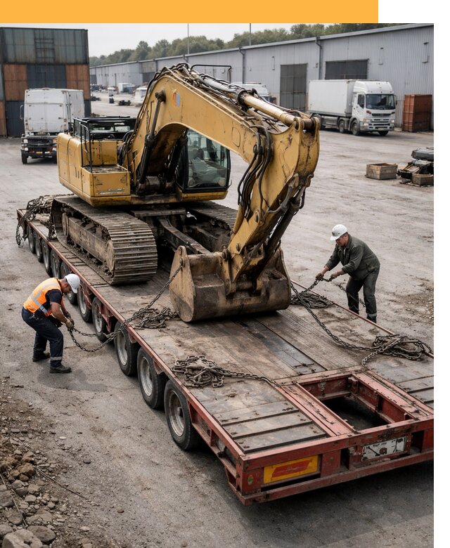 Перевозка спецтехники по России и миру от 49244 руб