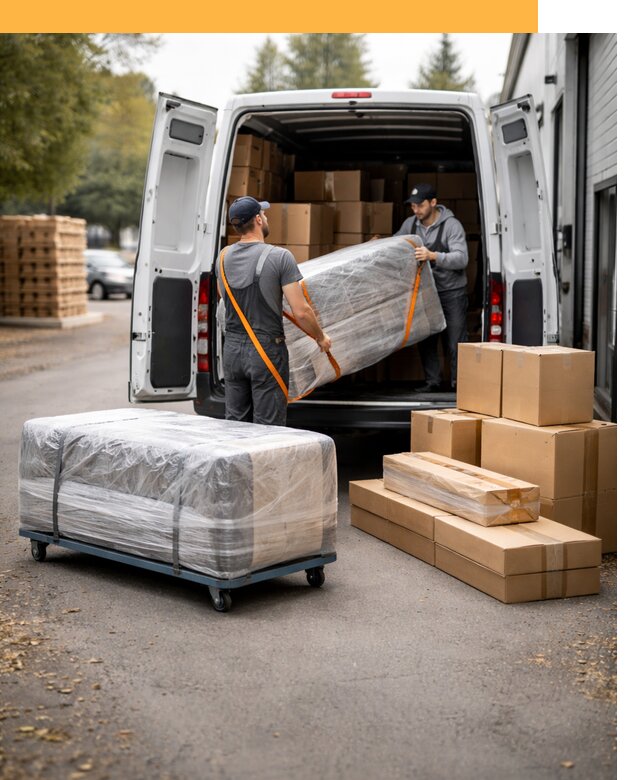 Перевозка мебели по России и за рубеж с таможней от 8207