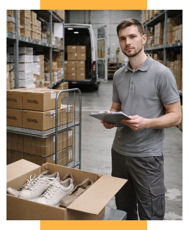 Доставка обуви из Китая и Турции от 4924 р. СетСервис-Вгн