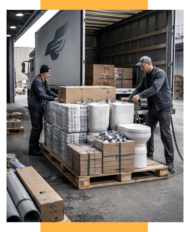 Перевозка сантехники под ключ от 1970 р. | СетСервис-Вгн