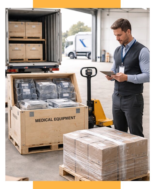 Перевозка медицинского оборудования от 16415 р. в СетСервис-Вгн