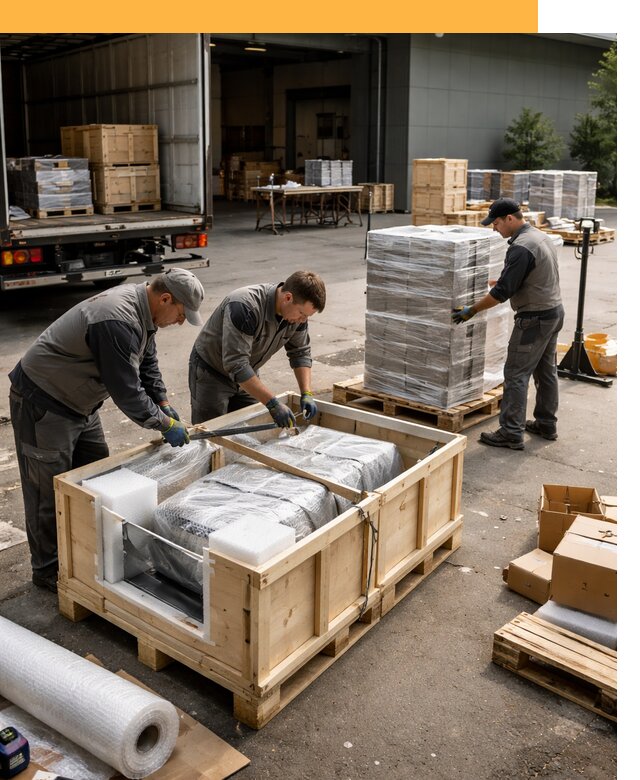 Перевозка выставочных грузов по миру от 27358 руб за м2 с таможней