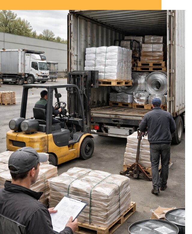 Международная перевозка сырья для производства от 7113 руб