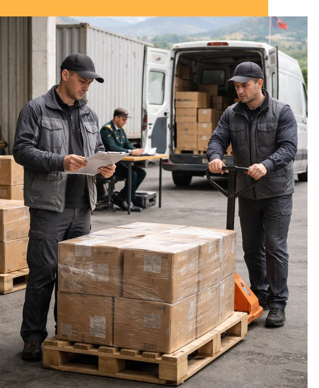 Доставка грузов через Армению, быстрая таможенная очистка от 27358