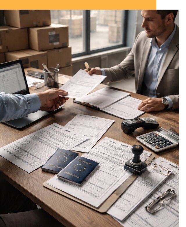 Таможенное оформление грузов из Европы от 9302 руб