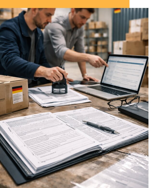 Таможенное оформление грузов из Германии от 9849 руб.