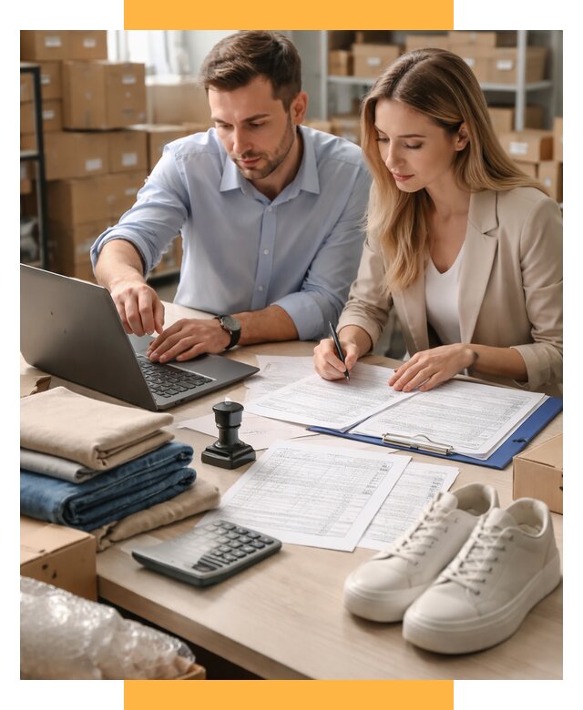 Таможенное оформление одежды и обуви от 7113 р. | СетСервис-Вгн