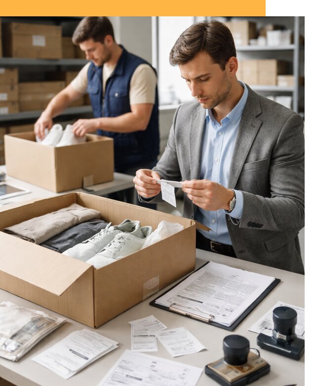 Таможенное оформление одежды и обуви по выгодной цене от 7113 руб