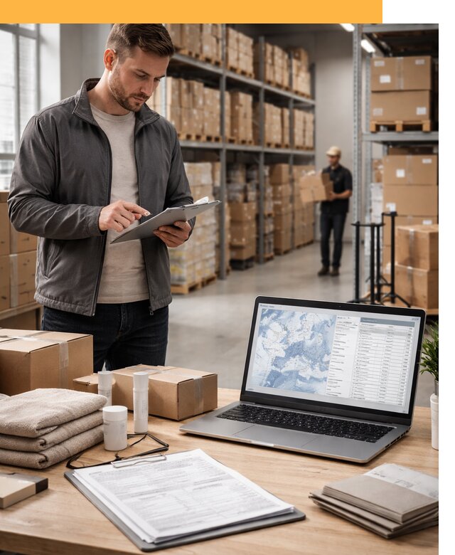 Закупка товаров в Европе под ключ: доставка, таможня от 8207 руб