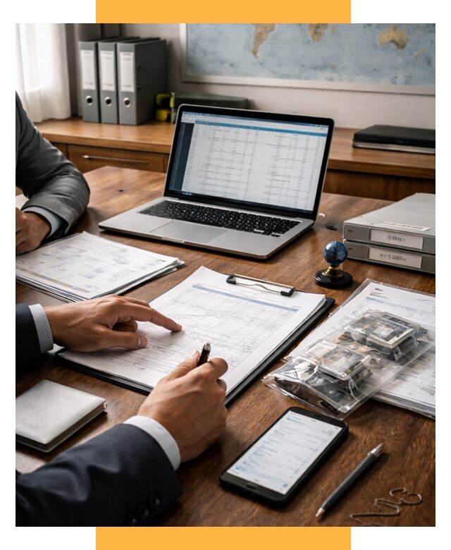 Проверка поставщика за рубежом от 9302 р. | СетСервис-Вгн аудит