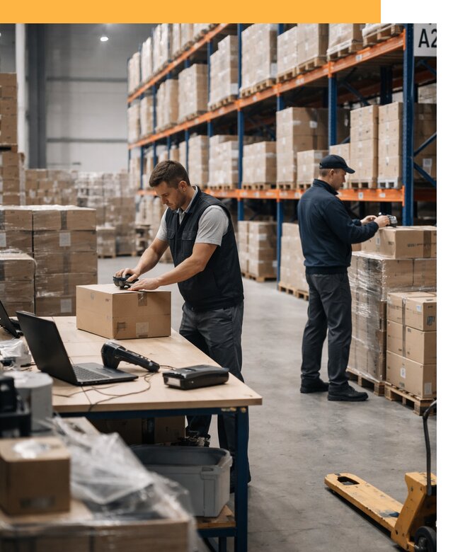 Склад консолидации в Европе: хранение, сортировка от 7113